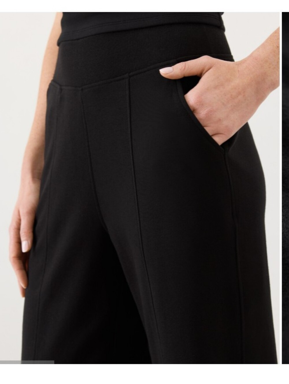 Nwot Pact Organic Cotton Airplane Pintuck Pants Size Medium 29"L - Picture 3 of 4